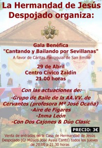 Cartel Gala Benéfica